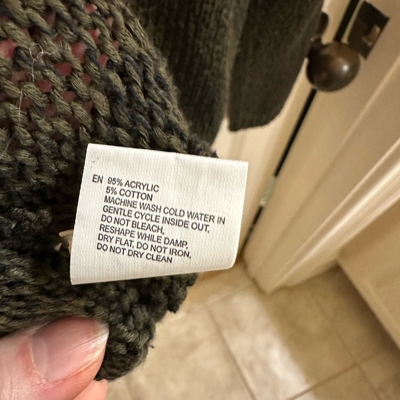 Harper Heritage Green and Black Sweater Large L - Picture 2 of 5